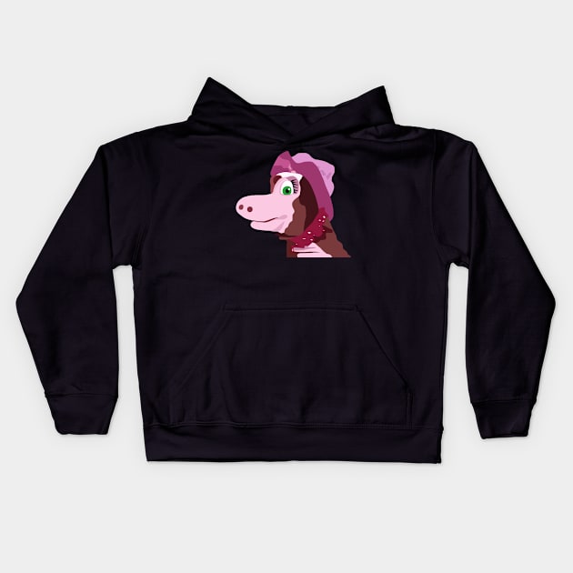 Cow Kids Hoodie by ElviaMontemayor